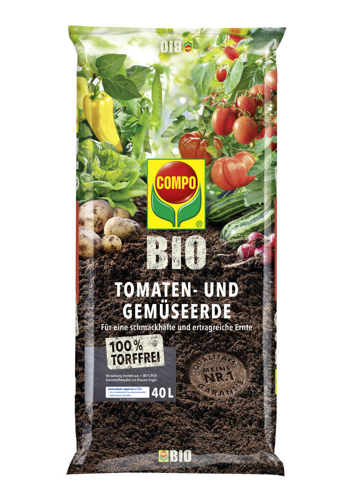 COMPO BIO Tomaten- und Gemüseerde torffrei